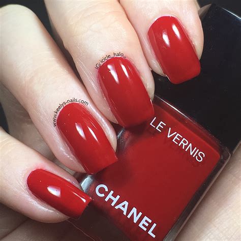 vernis rouge noir chanel|chanel rouge puissant nail polish.